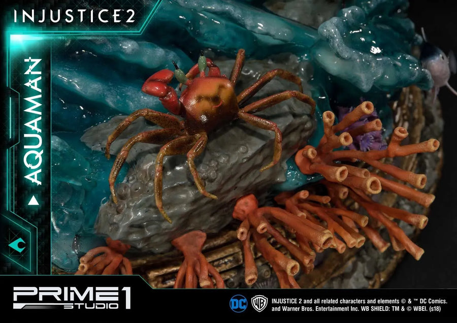 Aquaman (Exclusive Version) Injustice 2 – Prime1Studio – ActionFigure Brasil