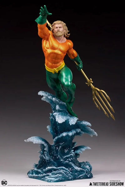 Aquaman - LIMITED EDITION: 500 – Tweeterhead – ActionFigure Brasil — iluminação de estúdio
