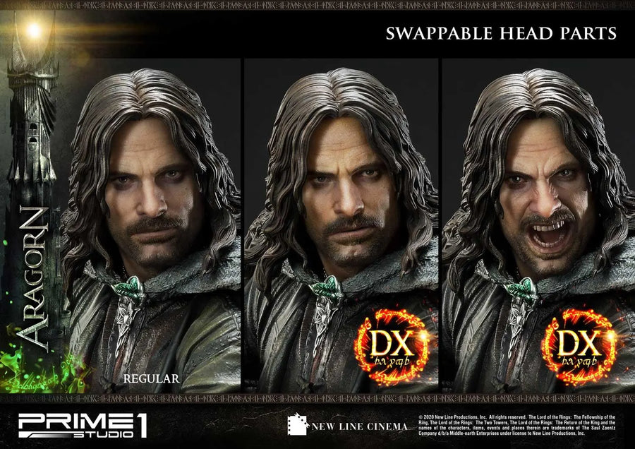 Aragorn (Deluxe Version) The Lord of the Rings: The Return of the King (Film) – Prime1Studio – ActionFigure Brasil