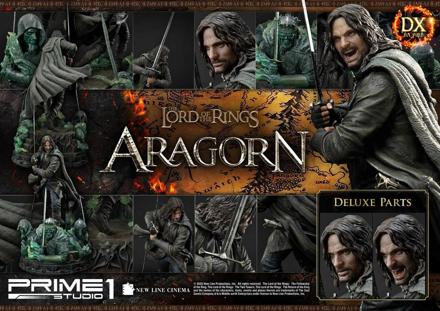 Aragorn (Deluxe Version) The Lord of the Rings: The Return of the King (Film) – Prime1Studio – ActionFigure Brasil