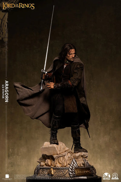 Aragorn - LIMITED EDITION: 499 – Infinity Studio – ActionFigure Brasil — com base expositora