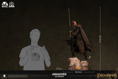 Aragorn - LIMITED EDITION: 499 – Infinity Studio – ActionFigure Brasil — embalagem