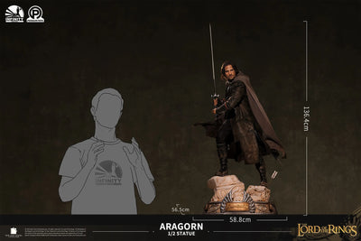 Aragorn - LIMITED EDITION: 499 – Infinity Studio – ActionFigure Brasil — ambientada