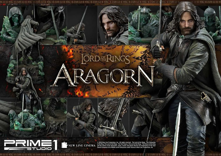 Aragorn (Regular Version) The Lord of the Rings: The Return of the King (Film) – Prime1Studio – ActionFigure Brasil