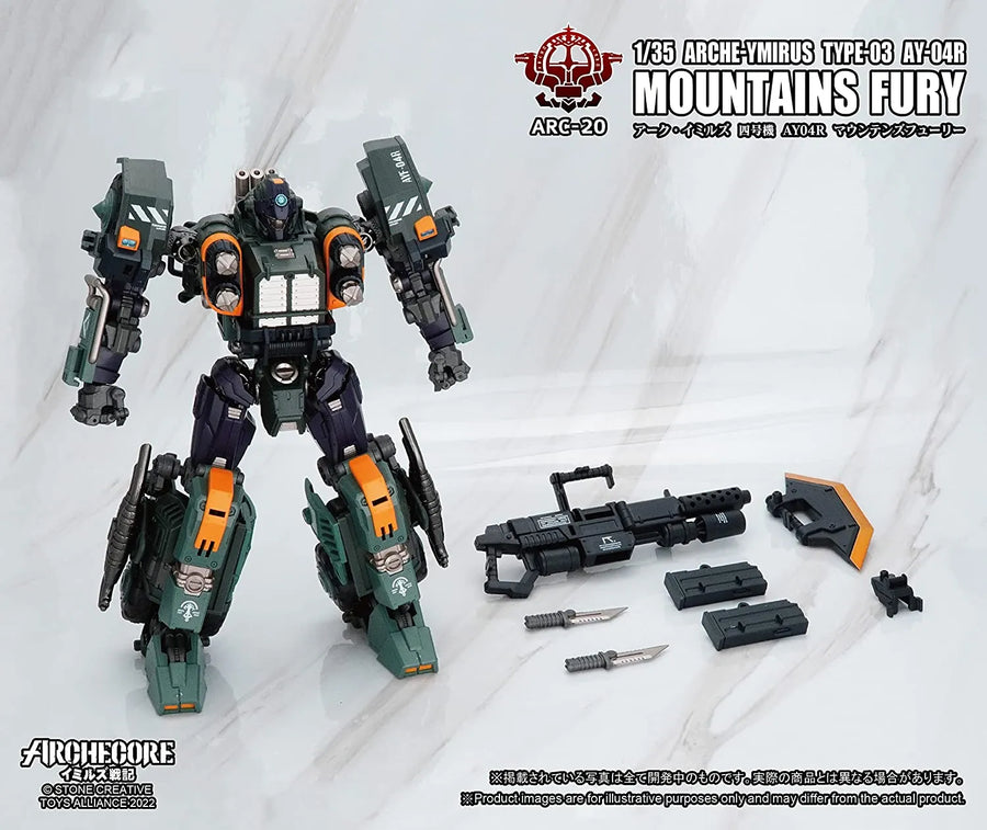 ARC-20 - 1/35 Unit 4 AY-04R - Mountains Fury (TOYS ALLIANCE LIMITED)ㅤ – TOYS ALLIANCE LIMITED – ActionFigureBrasil