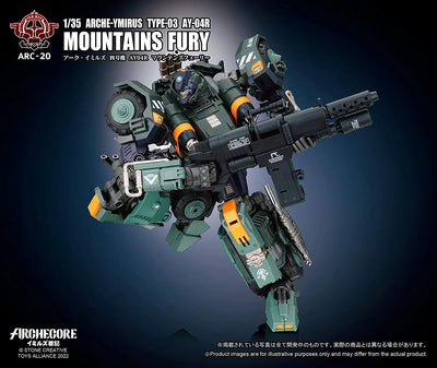 ARC-20 - 1/35 Unit 4 AY-04R - Mountains Fury (TOYS ALLIANCE LIMITED)ㅤ – TOYS ALLIANCE LIMITED – ActionFigureBrasil — detalhe do produto