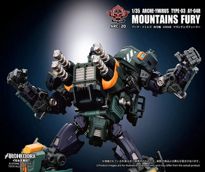 ARC-20 - 1/35 Unit 4 AY-04R - Mountains Fury (TOYS ALLIANCE LIMITED)ㅤ – TOYS ALLIANCE LIMITED – ActionFigureBrasil — embalagem