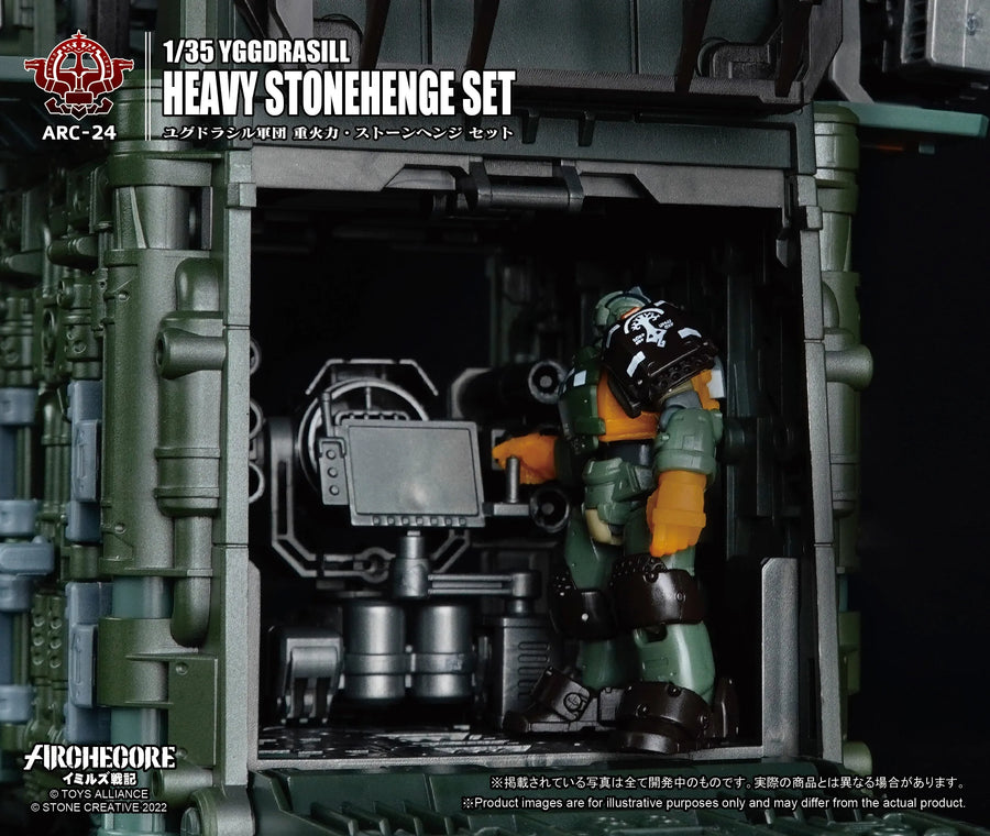ARC-24 ARCHECORE - Saga of Ymirus Yggdrasill - 1/35 - Heavy Stonehenge Set ( Toys Alliance Limited)ㅤ – Toys Alliance Limited – ActionFigure Brasil