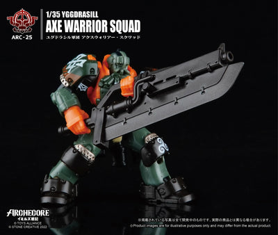 ARC-24 ARCHECORE - Saga of Ymirus Yggdrasill - Axe Warrior Squad - 1/35 (Toys Alliance Limited)ㅤ – Toys Alliance Limited – ActionFigureBrasil — acessórios