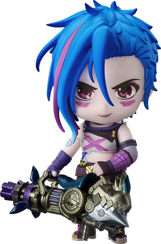 Arcane - Jinx - Nendoroid #2678 - Arcane Ver. (Good Smile Arts Shanghai, Good Smile Company)ㅤ – Good Smile Arts Shanghai as ManufacturerGood Smile Company as Producer – ActionFigure Brasil