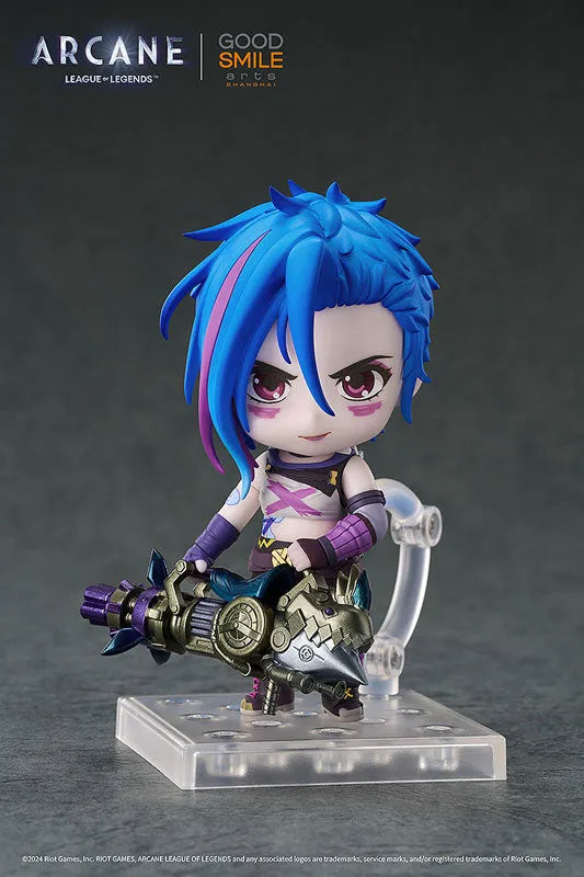 Arcane - Jinx - Nendoroid #2678 - Arcane Ver. (Good Smile Arts Shanghai, Good Smile Company)ㅤ – Good Smile Arts Shanghai as ManufacturerGood Smile Company as Producer – ActionFigure Brasil