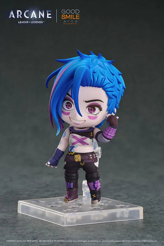 Arcane - Jinx - Nendoroid #2678 - Arcane Ver. (Good Smile Arts Shanghai, Good Smile Company)ㅤ – Good Smile Arts Shanghai as ManufacturerGood Smile Company as Producer – ActionFigure Brasil