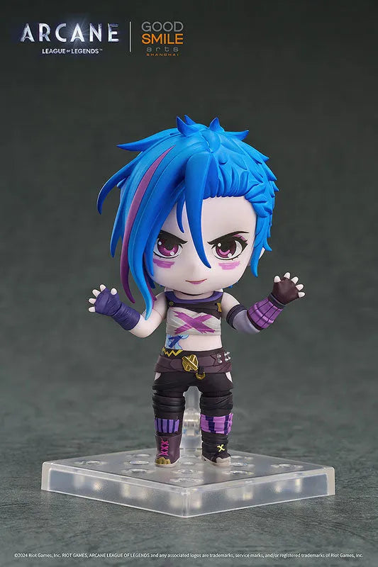 Arcane - Jinx - Nendoroid #2678 - Arcane Ver. (Good Smile Arts Shanghai, Good Smile Company)ㅤ – Good Smile Arts Shanghai as ManufacturerGood Smile Company as Producer – ActionFigure Brasil