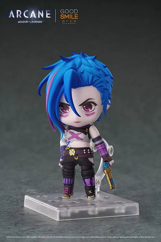 Arcane - Jinx - Nendoroid #2678 - Arcane Ver. (Good Smile Arts Shanghai, Good Smile Company)ㅤ – Good Smile Arts Shanghai as ManufacturerGood Smile Company as Producer – ActionFigure Brasil