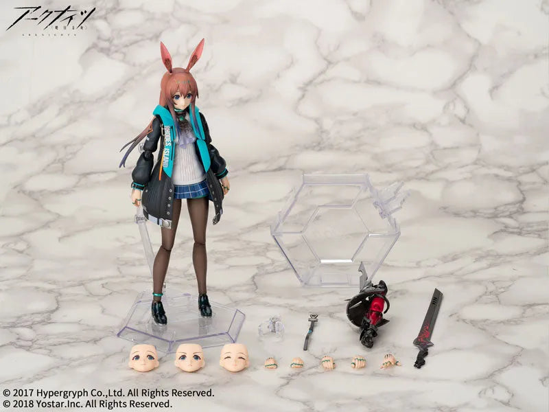ARCTECH Posable Series - Arknights - Amiya - 1/8 (APEX)ㅤ – APEX – ActionFigure Brasil