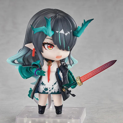 Arknights - Dusk - Nendoroid (#3002) (Good Smile Arts Shanghai, Good Smile Company)ㅤ – Good Smile Arts Shanghai as ManufacturerGood Smile Company – ActionFigureBrasil — ângulo diferente