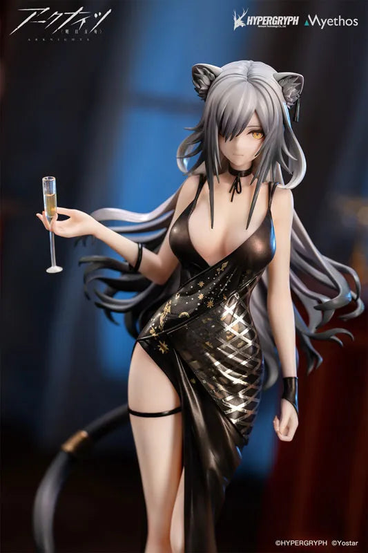 Arknights - Schwarz - Dress Ver. - 1/7 (Myethos)ㅤ – Myethos – ActionFigure Brasil — ângulo diferente