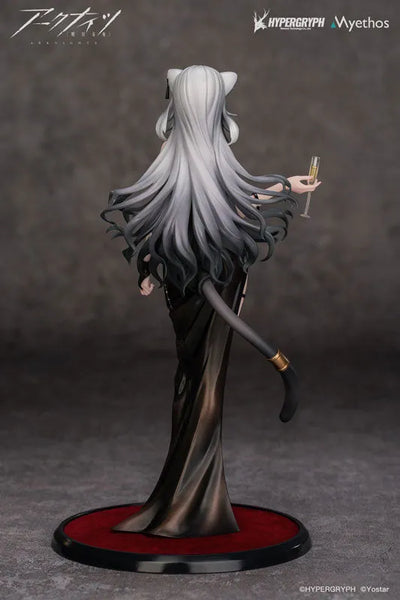 Arknights - Schwarz - Dress Ver. - 1/7 (Myethos)ㅤ – Myethos – ActionFigureBrasil — com base expositora