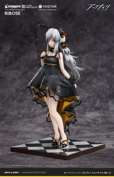 Arknights - Weedy - Rise Up - 1/7 - Celebration Time Ver. (Ribose)ㅤ – Ribose – ActionFigure Brasil — ângulo diferente