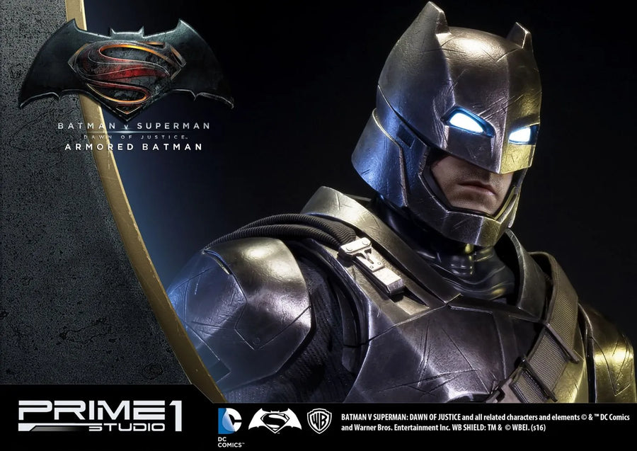 Armored Batman (Regular Version) Batman v Superman: Dawn of Justice (Film) – Prime1Studio – ActionFigure Brasil