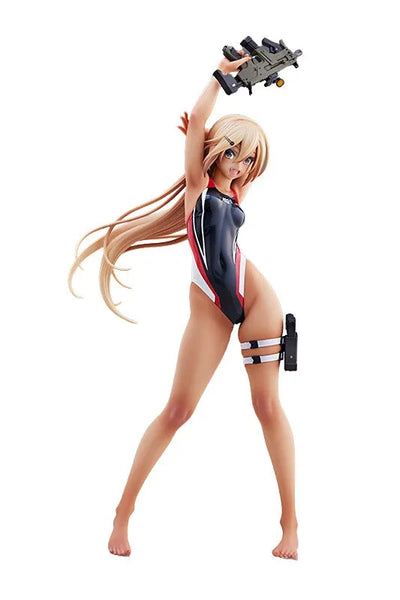 ARMS NOTE - Sueibu no Kouhai - 1/7 - Akairo Line no Mizugi Ver. (Amakuni, Hobby Japan) [Shop Exclusive]ㅤ – Amakuni – ActionFigure Brasil