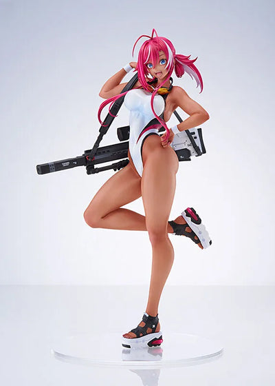 ARMS NOTE - Suieibu no Anego-chan - 1/7 (Amakuni, Hobby Japan) [Shop Exclusive]ㅤ – Amakuni as ManufacturerHobby Japan as Distributor – ActionFigure Brasil — ângulo diferente