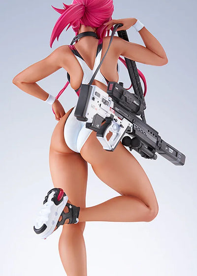 ARMS NOTE - Suieibu no Anego-chan - 1/7 (Amakuni, Hobby Japan) [Shop Exclusive]ㅤ – Amakuni as ManufacturerHobby Japan as Distributor – ActionFigure Brasil — com base expositora