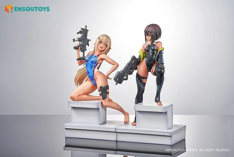 ARMS NOTE - Suieibu no Buchou-chan&Sueibu no Kouhai Set - 1/7 (Ensoutoys)ㅤ – Ensoutoys – ActionFigure Brasil