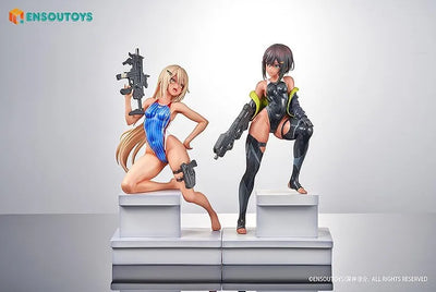 ARMS NOTE - Suieibu no Buchou-chan&Sueibu no Kouhai Set - 1/7 (Ensoutoys)ㅤ – Ensoutoys – ActionFigure Brasil — close