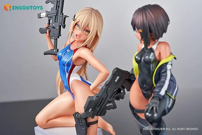 ARMS NOTE - Suieibu no Buchou-chan&Sueibu no Kouhai Set - 1/7 (Ensoutoys)ㅤ – Ensoutoys – ActionFigure Brasil — embalagem