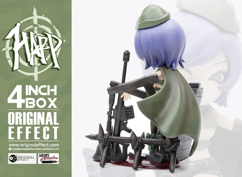 Army Attractive 4 Inch Mini Scale Figure Vol.3 Harpㅤ – Original Effect – ActionFigureBrasil