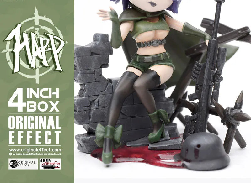 Army Attractive 4 Inch Mini Scale Figure Vol.3 Harpㅤ – Original Effect – ActionFigureBrasil
