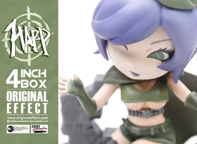 Army Attractive 4 Inch Mini Scale Figure Vol.3 Harpㅤ – Original Effect – ActionFigureBrasil