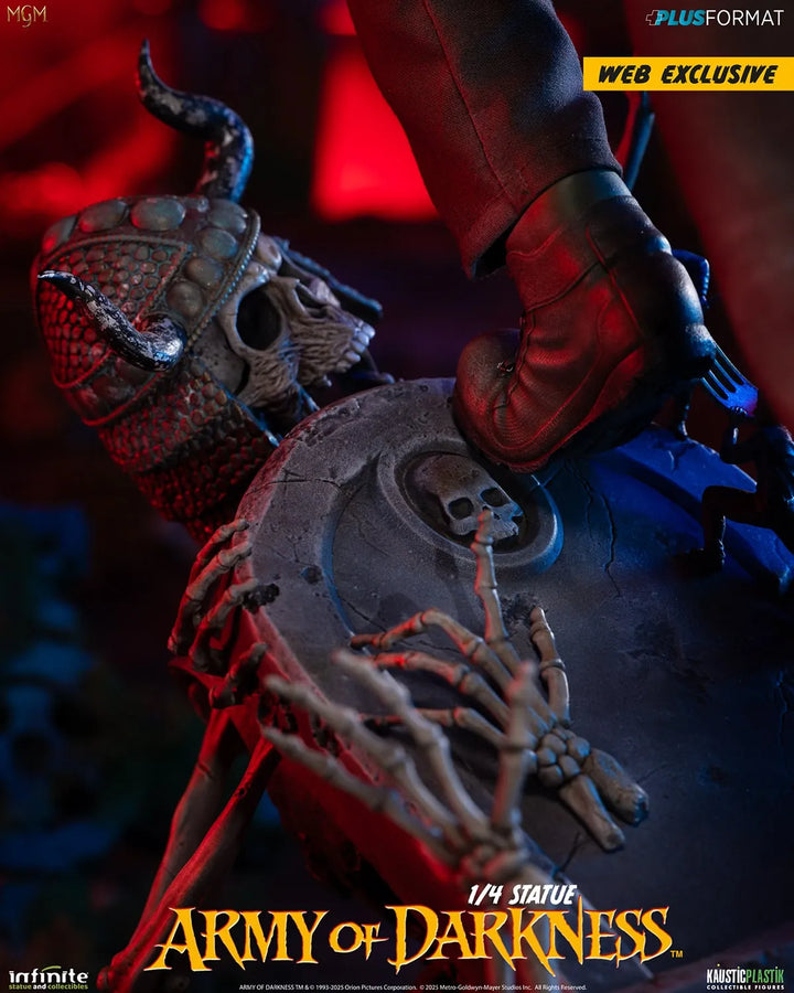 Army of Darkness Ash - LIMITED EDITION: TBD – Infinite Statue – ActionFigure Brasil