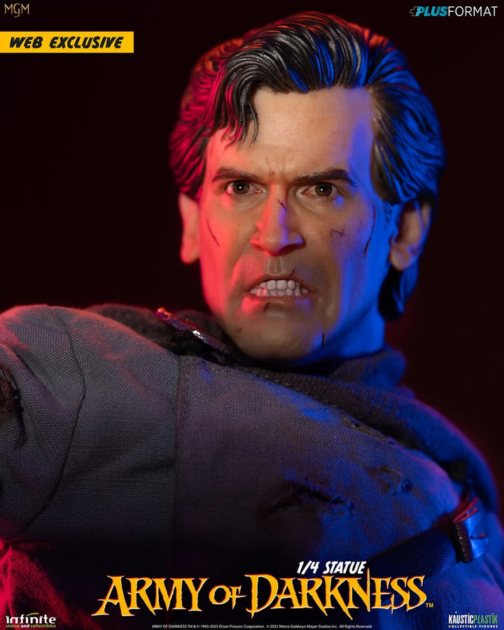 Army of Darkness Ash - LIMITED EDITION: TBD – Infinite Statue – ActionFigure Brasil