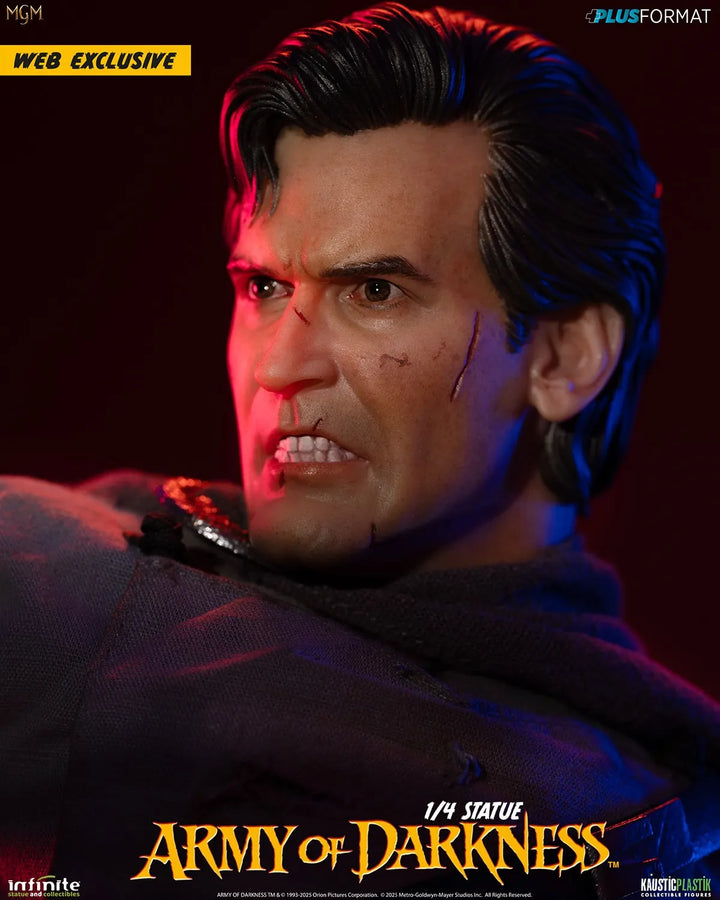 Army of Darkness Ash - LIMITED EDITION: TBD – Infinite Statue – ActionFigure Brasil