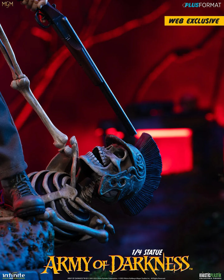 Army of Darkness Ash - LIMITED EDITION: TBD – Infinite Statue – ActionFigure Brasil