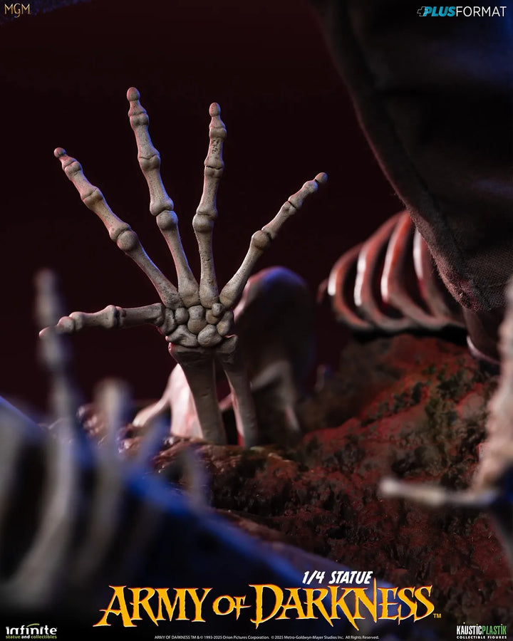 Army of Darkness Ash - LIMITED EDITION: TBD – Infinite Statue – ActionFigure Brasil