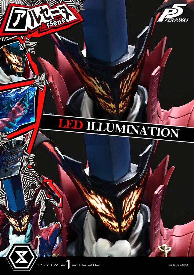 Arsène (Bonus Version) Persona 5 – Prime1Studio – ActionFigure Brasil