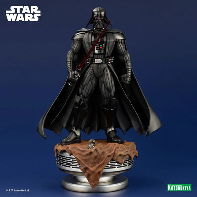 ARTFX Artist Series Star Wars: A New Hope Darth Vader -The Ultimate Evil- PVC Pre-painted Easy Assembly Kitㅤ – Kotobukiya – ActionFigure Brasil — ângulo diferente