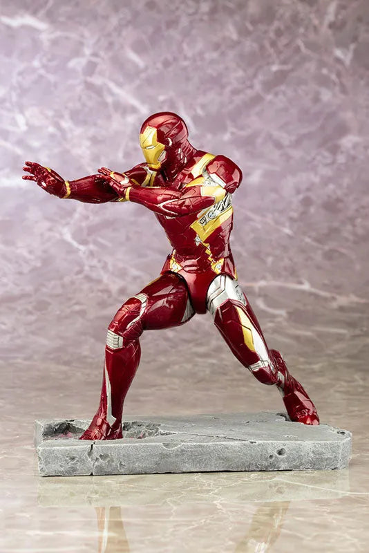 ARTFX+ - Captain America Civil War: Iron Man MARK46 Civil War 1/10 Easy Assembly Kitㅤ – Kotobukiya – ActionFigureBrasil