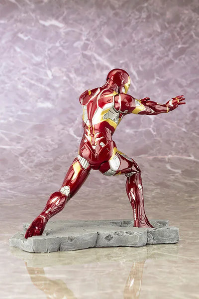 ARTFX+ - Captain America Civil War: Iron Man MARK46 Civil War 1/10 Easy Assembly Kitㅤ – Kotobukiya – ActionFigureBrasil — close