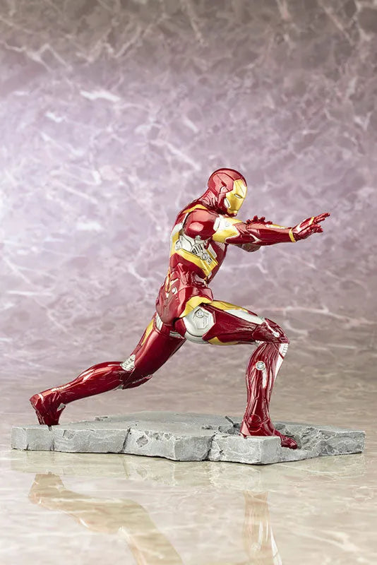 ARTFX+ - Captain America Civil War: Iron Man MARK46 Civil War 1/10 Easy Assembly Kitㅤ – Kotobukiya – ActionFigureBrasil