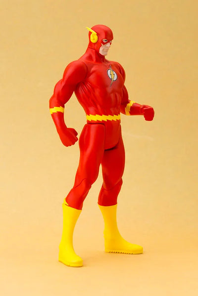 ARTFX+ DC UNIVERSE Flash Super Powers Classicsㅤ – Kotobukiya – ActionFigureBrasil — com base expositora