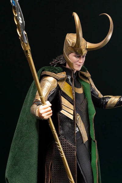 ARTFX Loki -AVENGERS- (Marvel Universe) 1/6 PVC Figureㅤ – Kotobukiya – ActionFigure Brasil — close