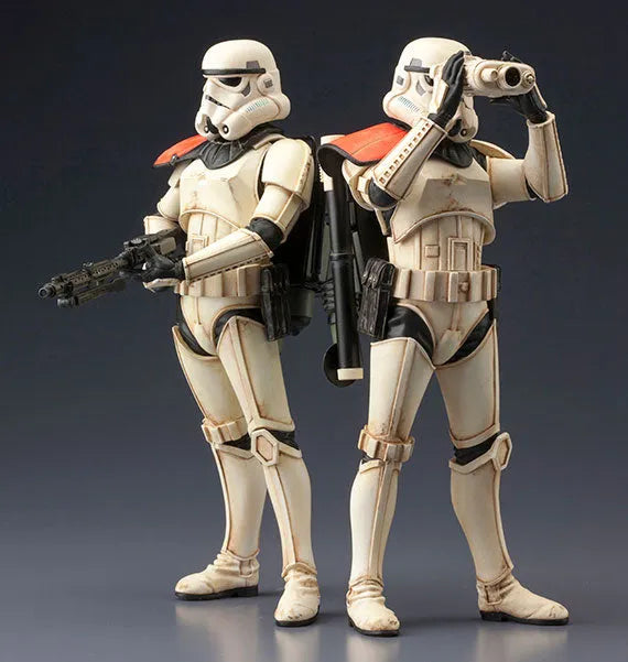 ARTFX+ - Star Wars: Sandtrooper 2 Pack 1/10 Easy Assembly Kitㅤ – Gantaku – ActionFigureBrasil