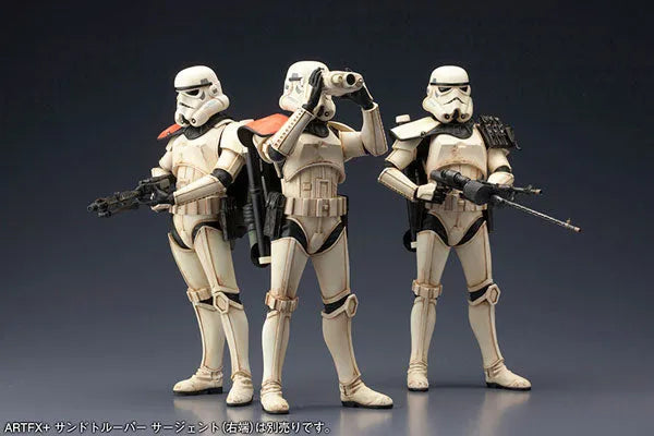 ARTFX+ - Star Wars: Sandtrooper 2 Pack 1/10 Easy Assembly Kitㅤ – Gantaku – ActionFigureBrasil