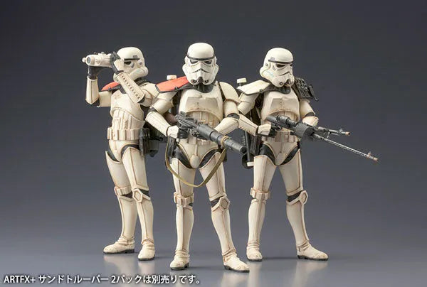 ARTFX+ - Star Wars: Sandtrooper Sergeant 1/10 Easy Assembly Kitㅤ – Gantaku – ActionFigureBrasil