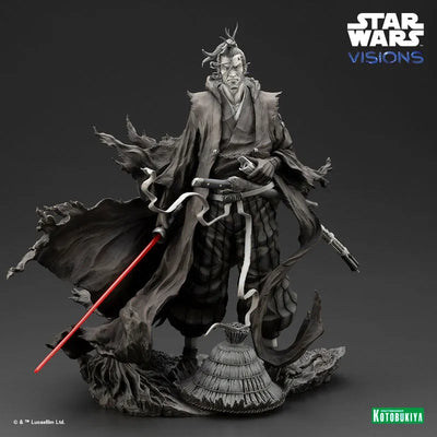 ARTFX Star Wars: Visions Ronin -The Duel- 1/7 Easy Assembly Kitㅤ – Kotobukiya – ActionFigure Brasil — com base expositora