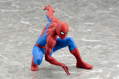 ARTFX+ The Amazing Spider-Man MARVEL NOW! 1/10 Easy Assembly Kitㅤ – Kotobukiya – ActionFigureBrasil — iluminação de estúdio